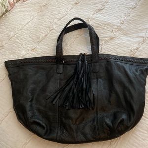 Zina Eva Leather Tote Bag